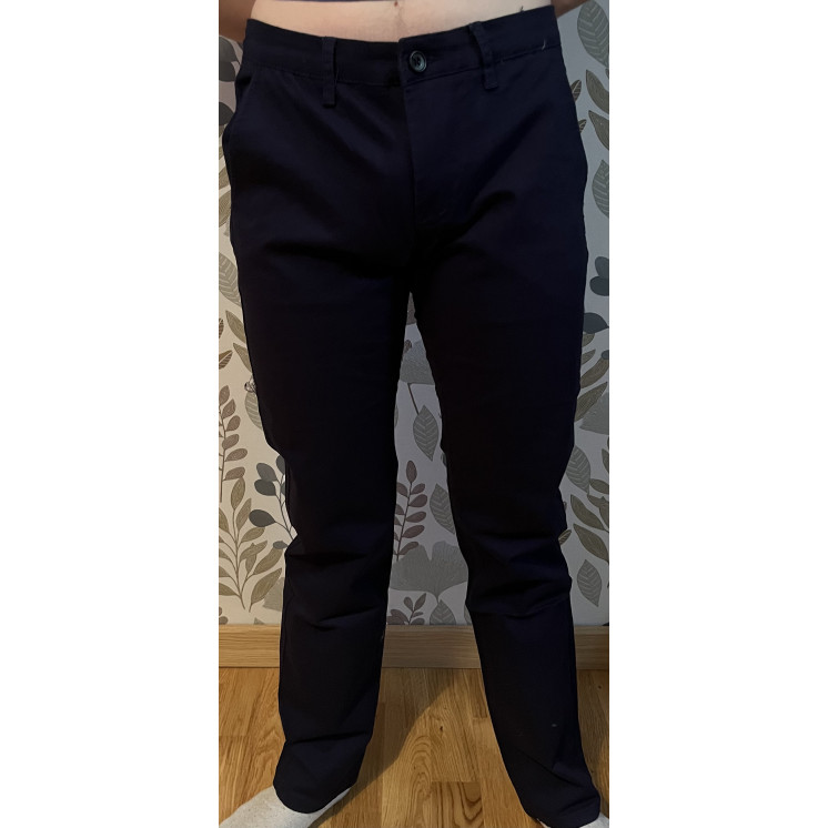 Pantalon  Chino Bleu marine