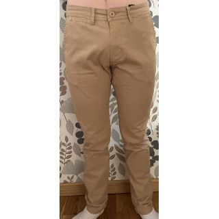 Pantalon chino beige